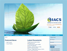 Tablet Screenshot of iacs.com.au